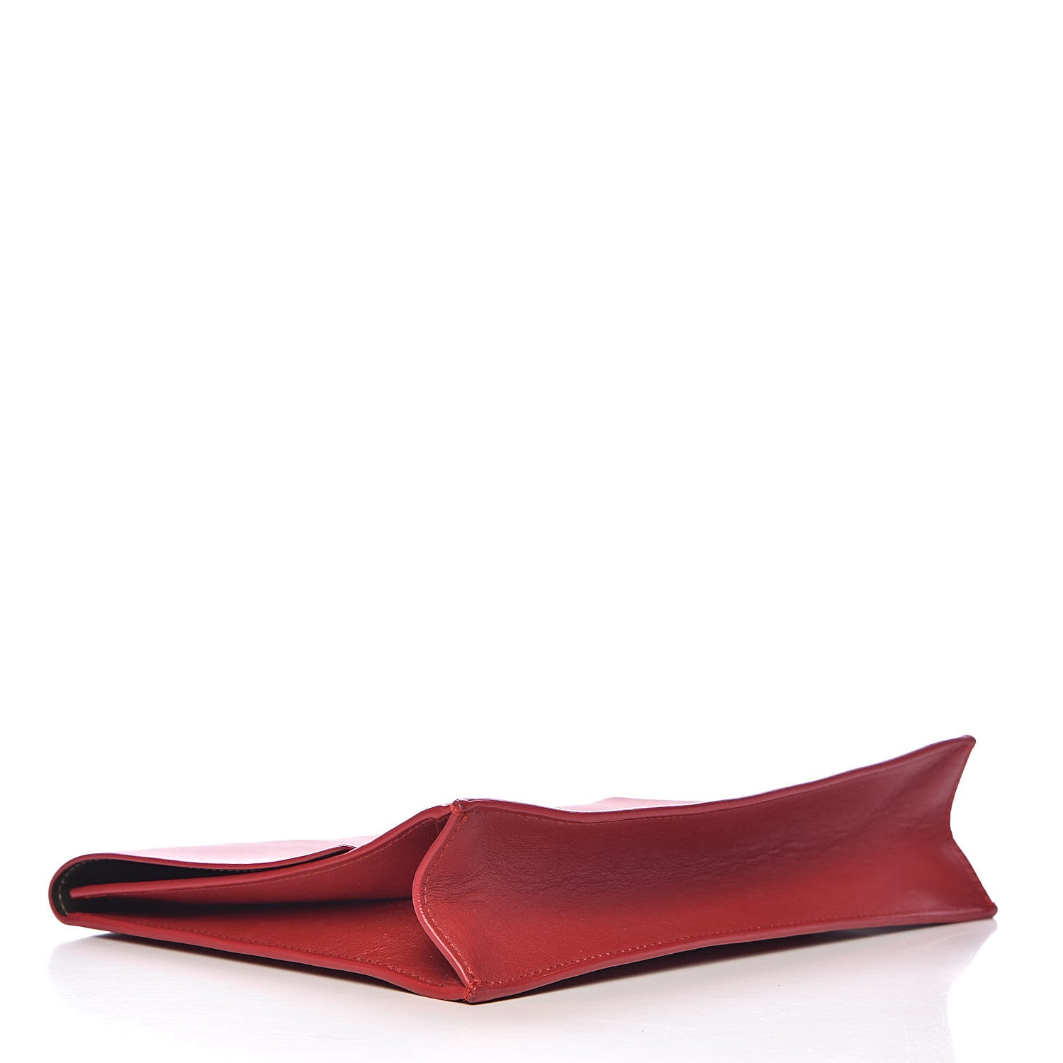Proenza Schouler Lambskin Small Lunch Bag Clutch Red 4 of 13