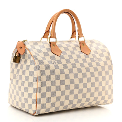Louis Vuitton Damier Azur Speedy 30 3 of 8