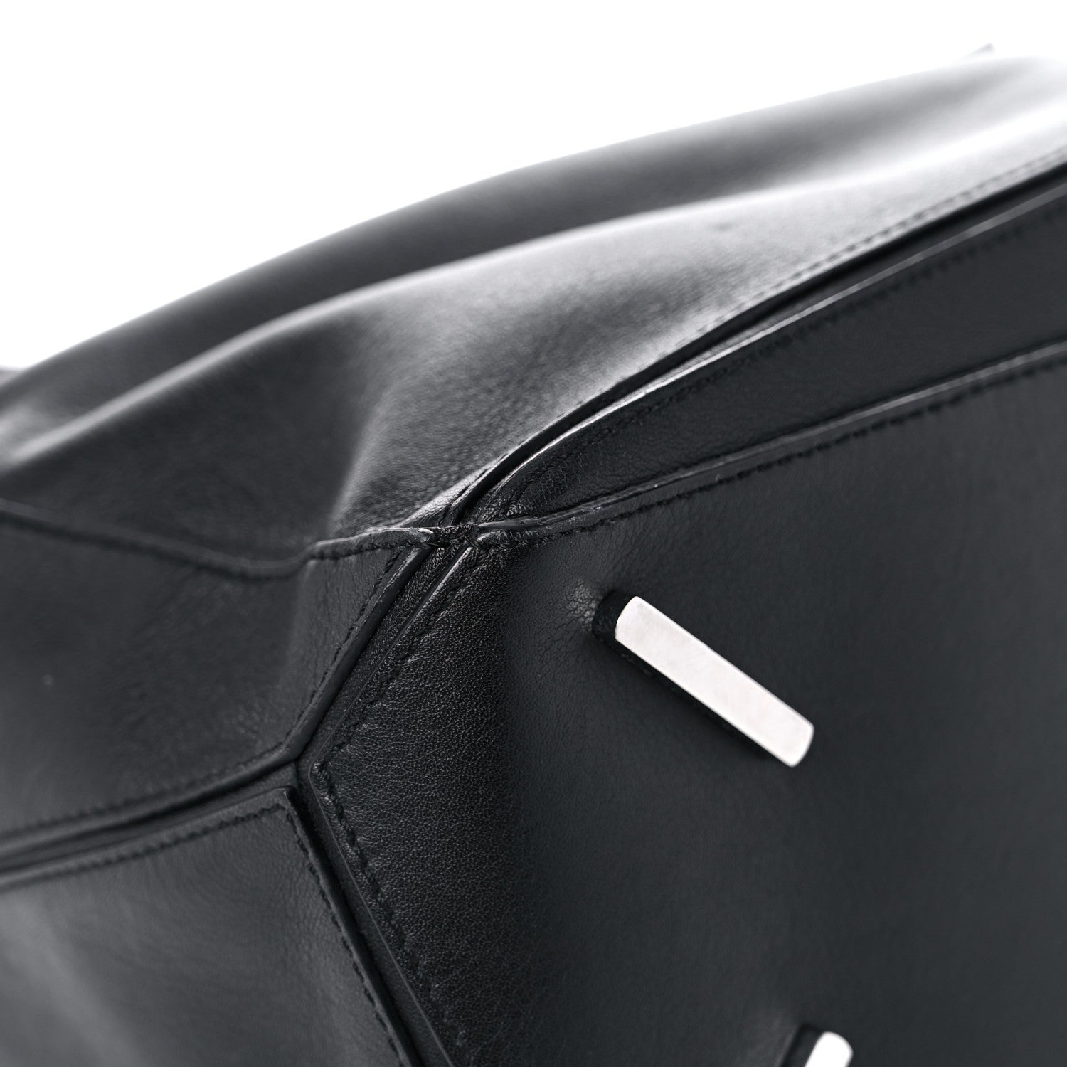 Loewe Calfskin Medium Puzzle Bag Black 9 of 14