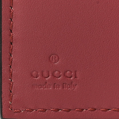 Gucci GG Supreme Monogram Blooms French Flap Wallet Beige Multicolor Dry Rose 6 of 8
