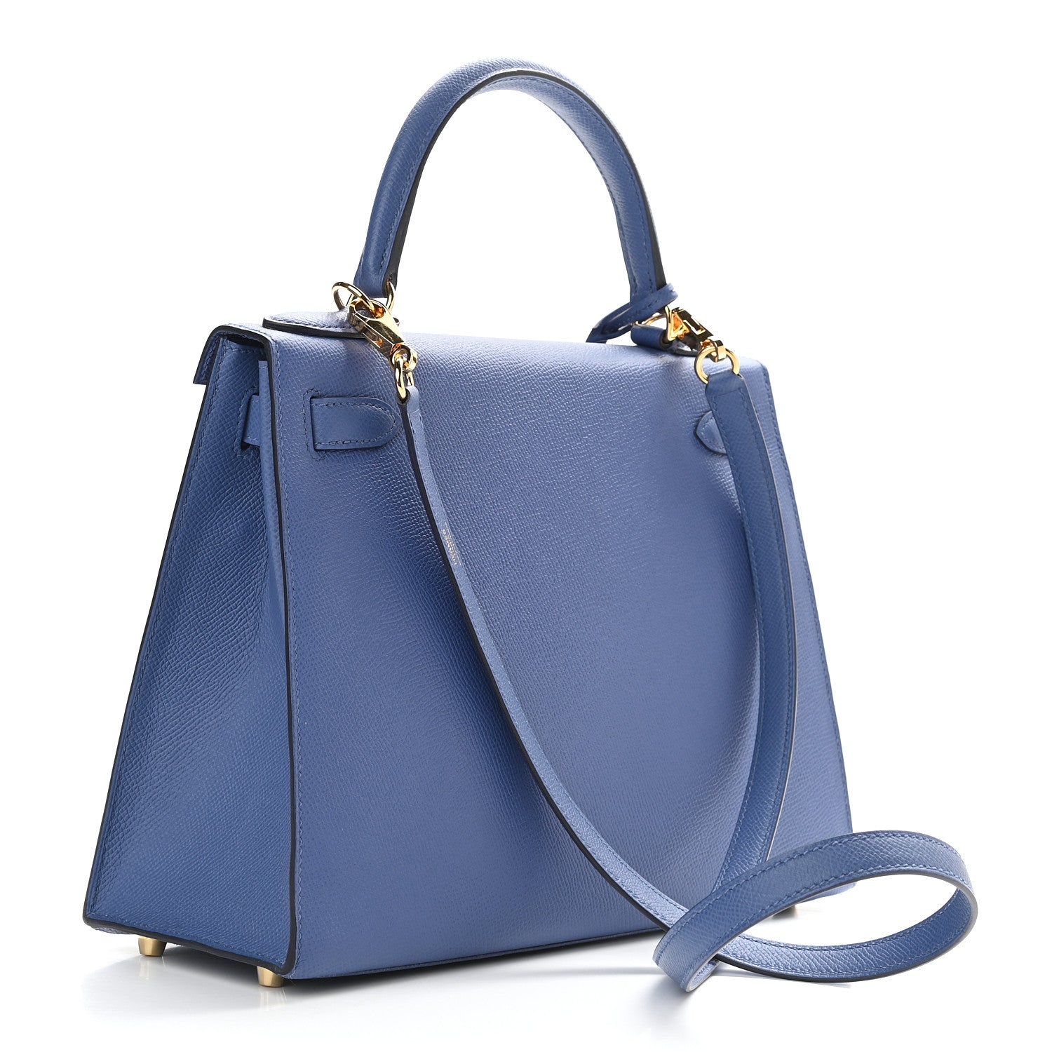 Hermes Epsom Kelly Sellier 28 Bleu Brighton 3 of 10