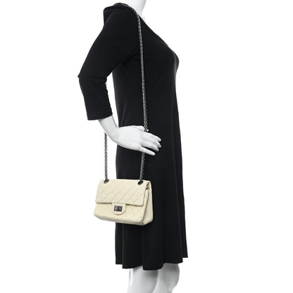 Chanel Aged Calfskin Quilted 2.55 Reissue Mini Flap White 2 of 11