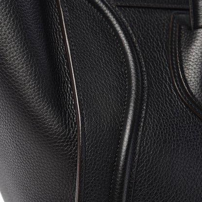 Celine Drummed Calfskin Mini Luggage Black 8 of 12