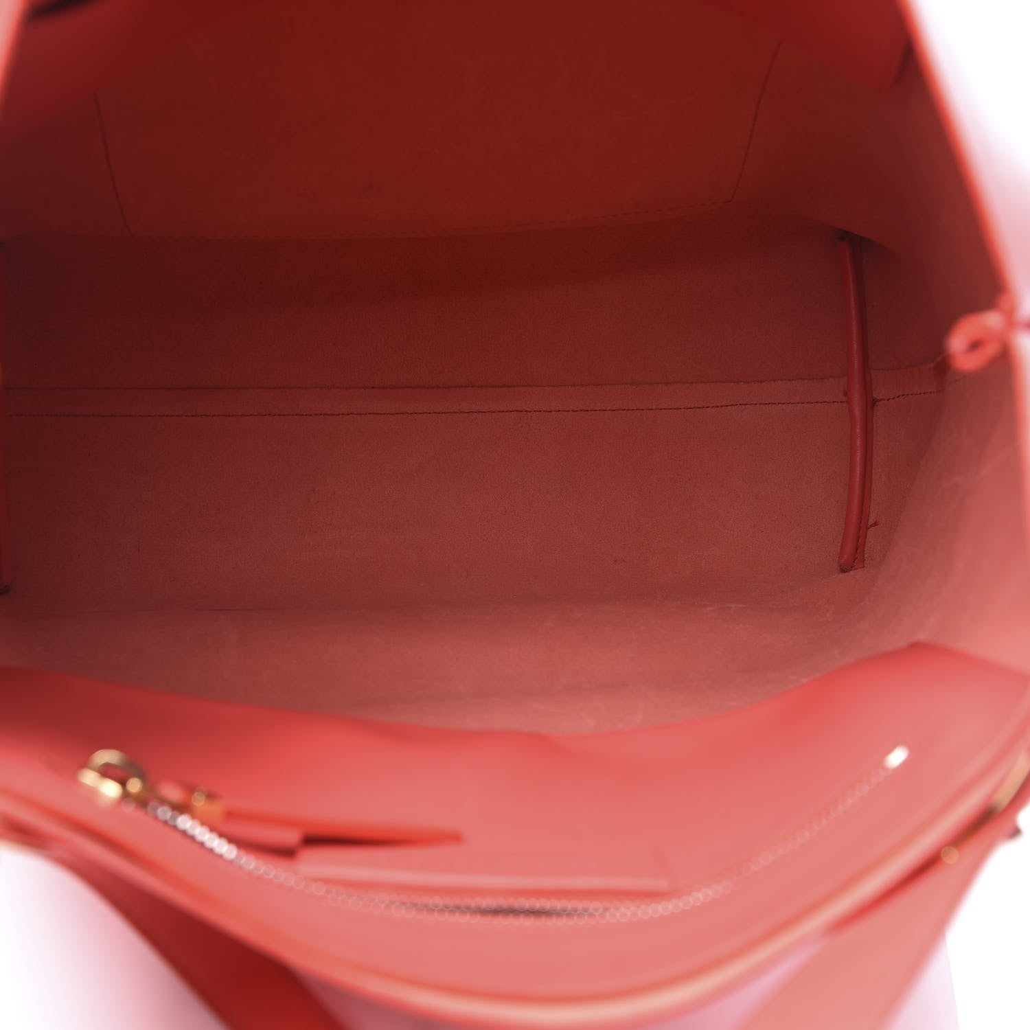 Balenciaga Calfskin Pocket Tote M Coral Black 4 of 9