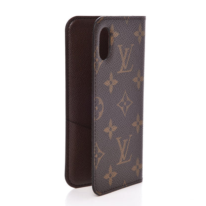 Louis Vuitton Monogram iPhone X Folio Case 3 of 7