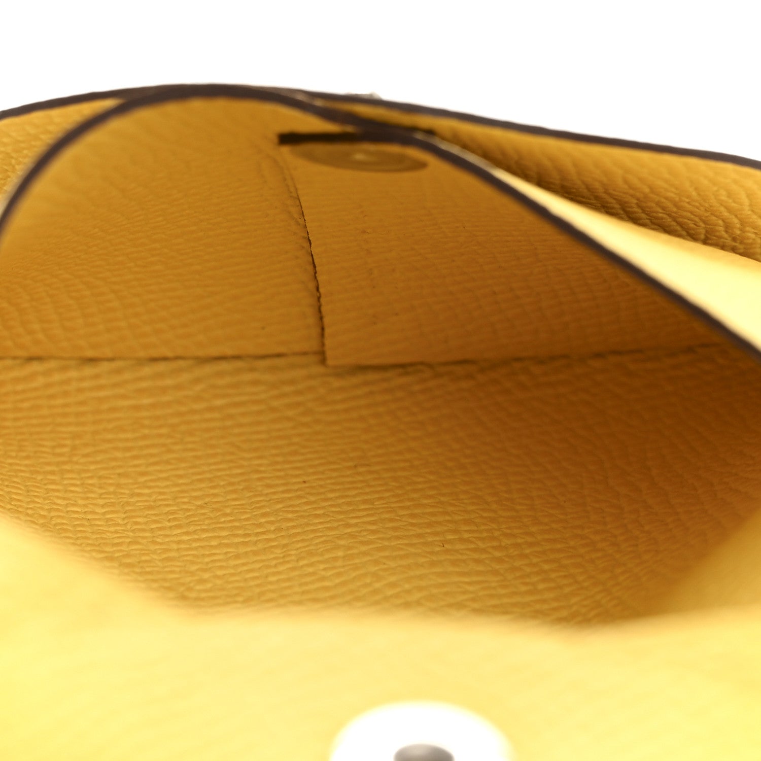 Hermes Epsom Bastia Coin Purse Jaune Mango 5 of 8