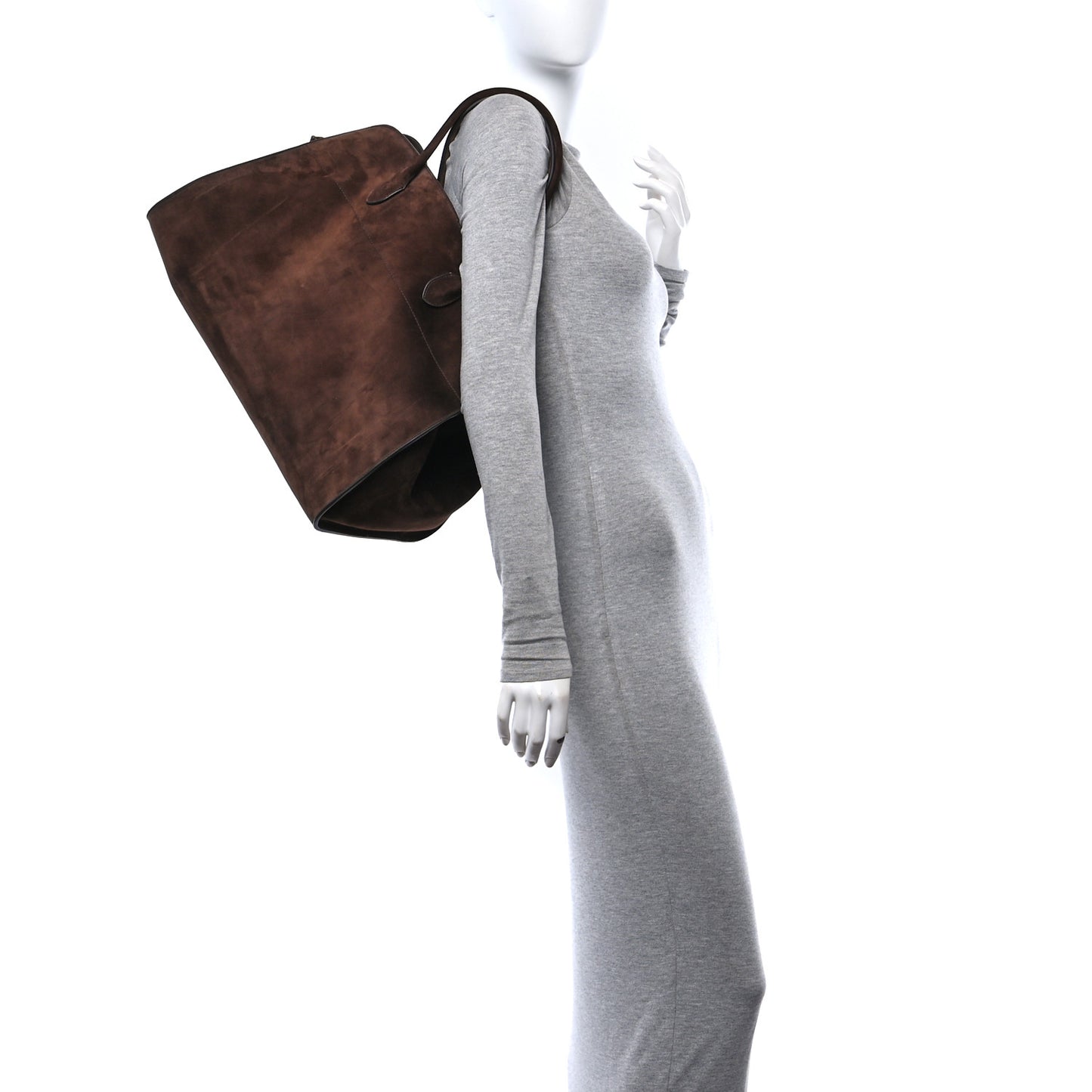 Suede Calfskin Soft Margaux 17 Mocha