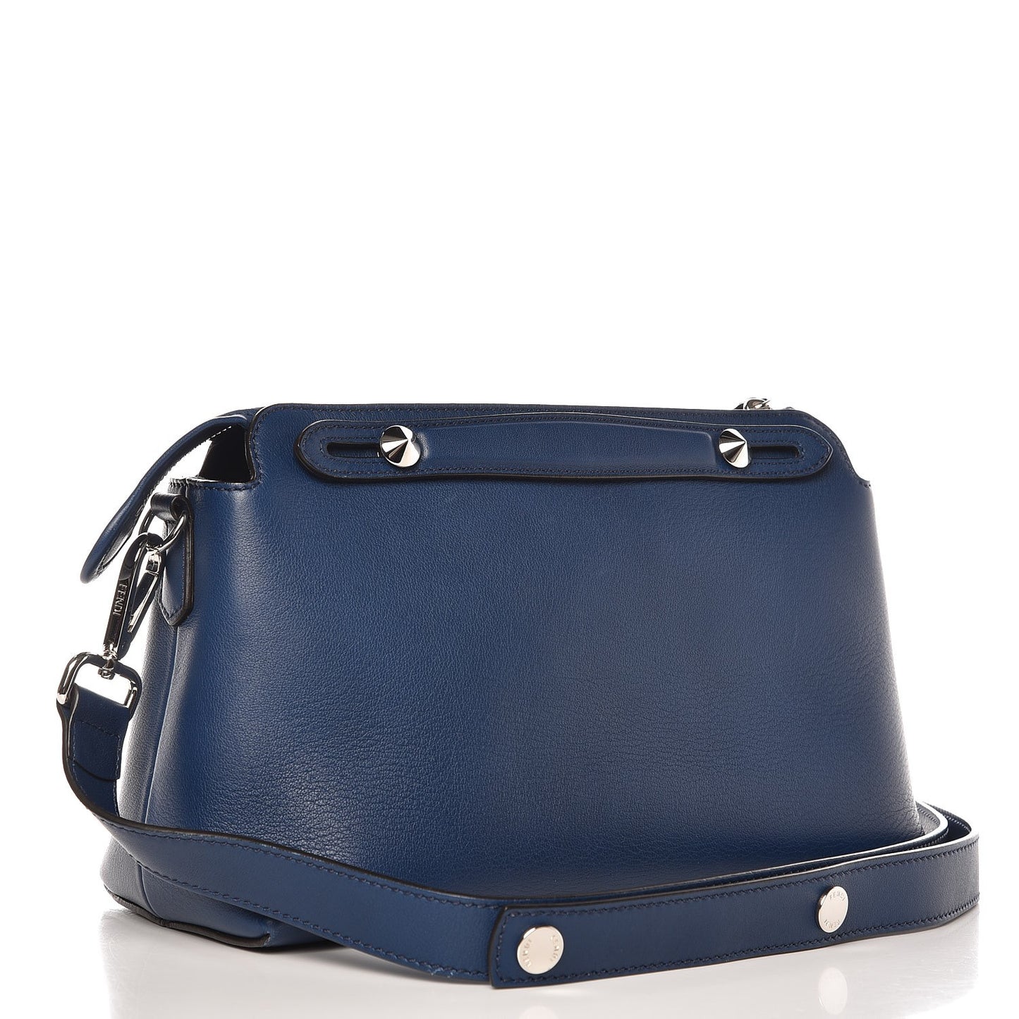 Vitello Dolce Marmol Medium By The Way Boston Bag Blue