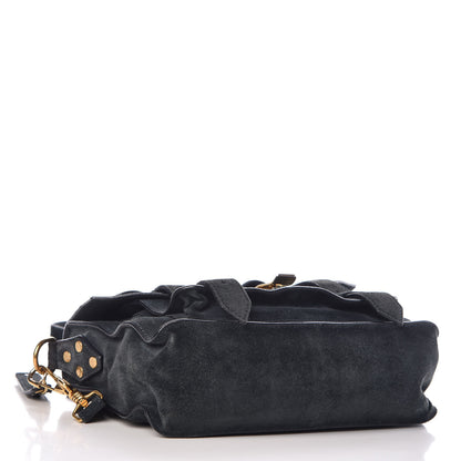 Proenza Schouler Suede Tiny PS1 Satchel Navy 4 of 17