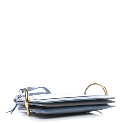 Chloe Calfskin Suede Mini Roy Bag Cloudy Blue 4 of 10