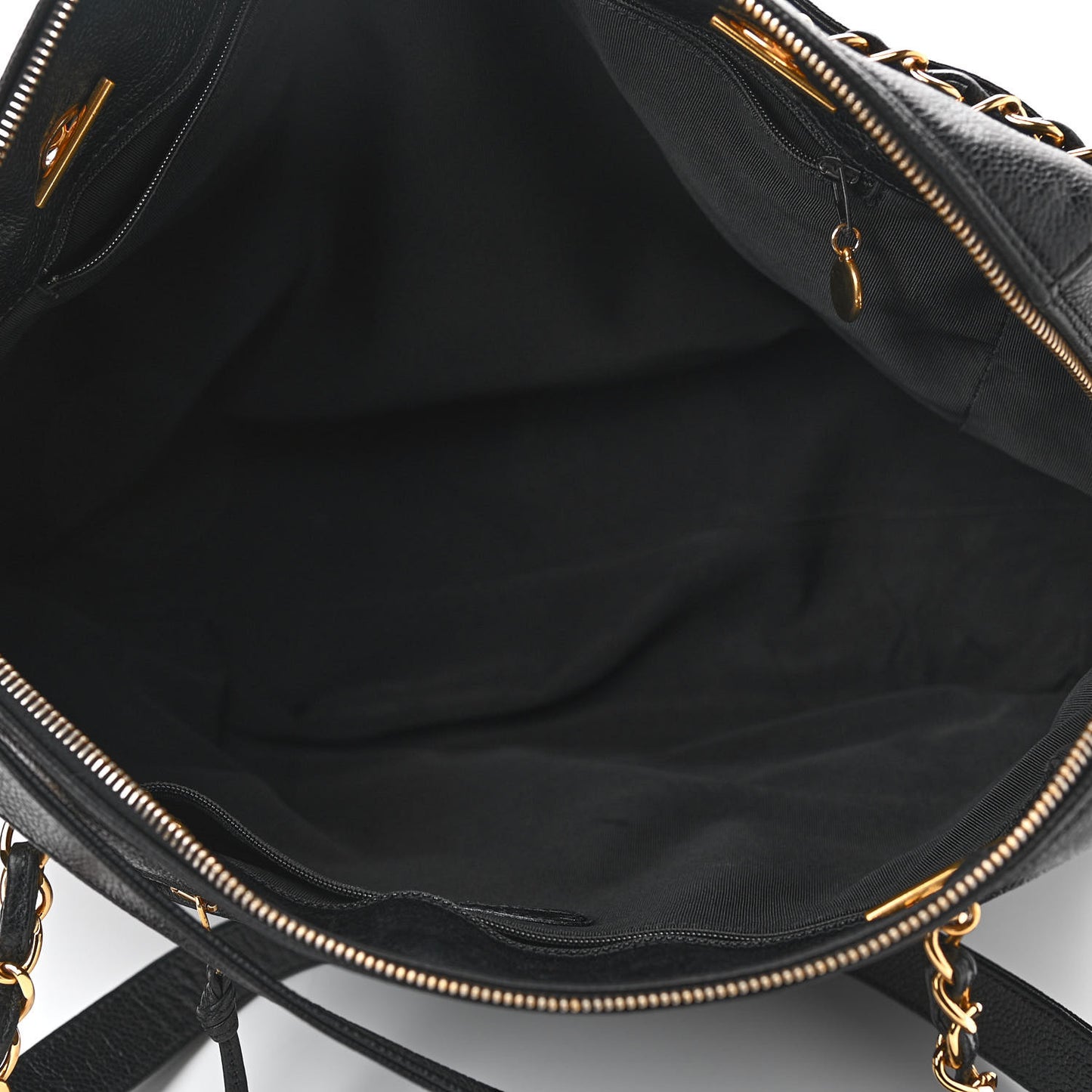 Caviar CC Shoulder Bag Black