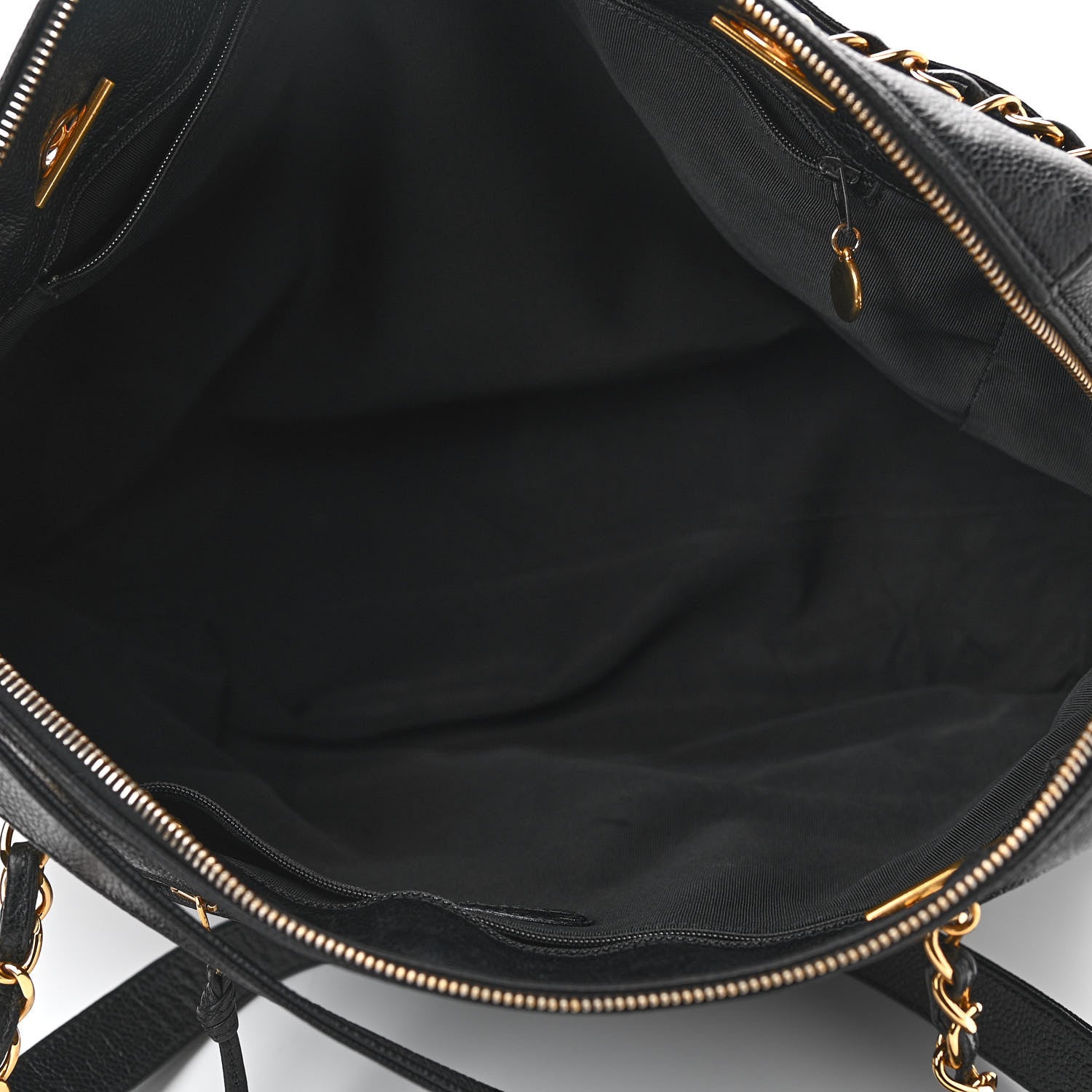 Chanel Caviar CC Shoulder Bag Black 5 of 13