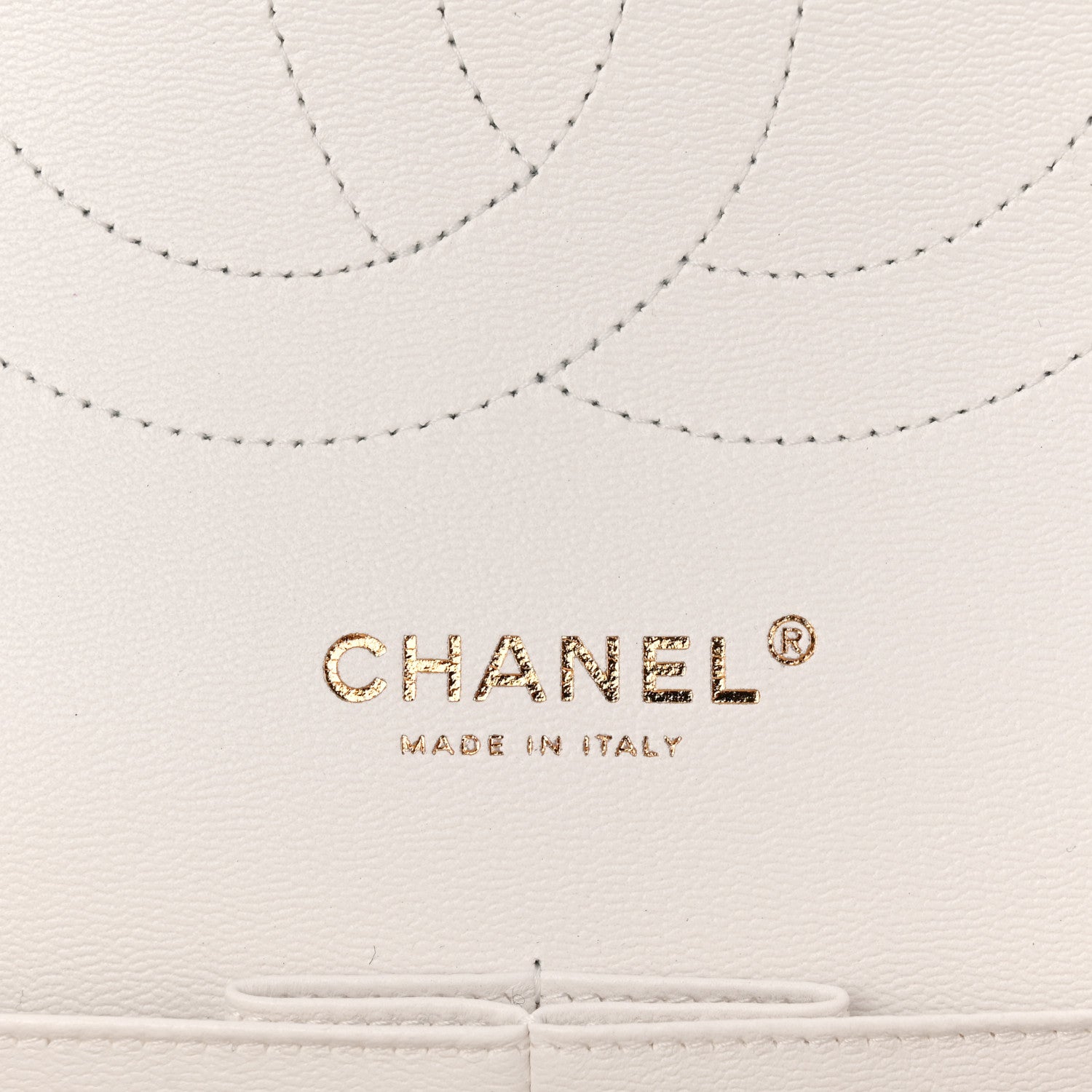 Chanel Caviar Quilted Jumbo Double Flap White 6 of 11