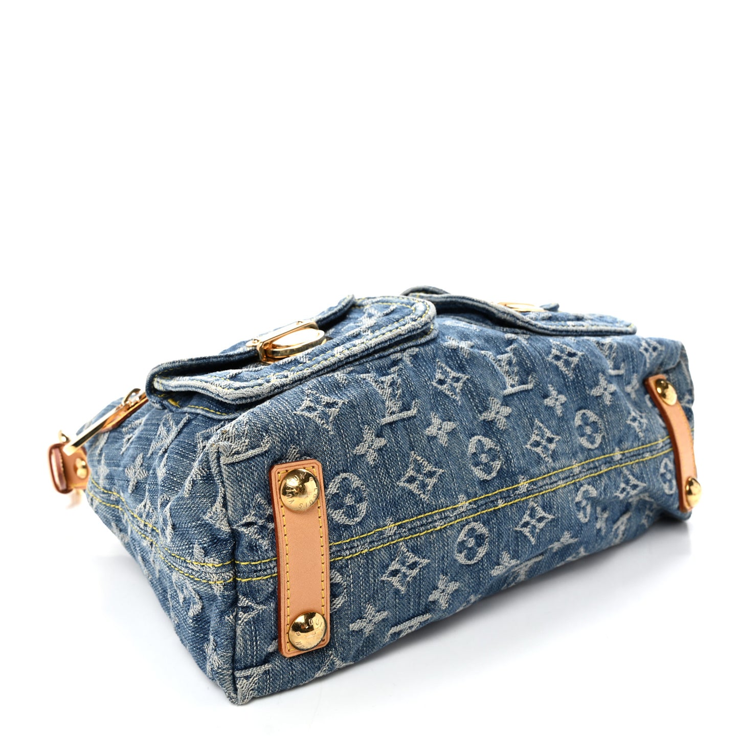 Monogram Denim Baggy PM Blue