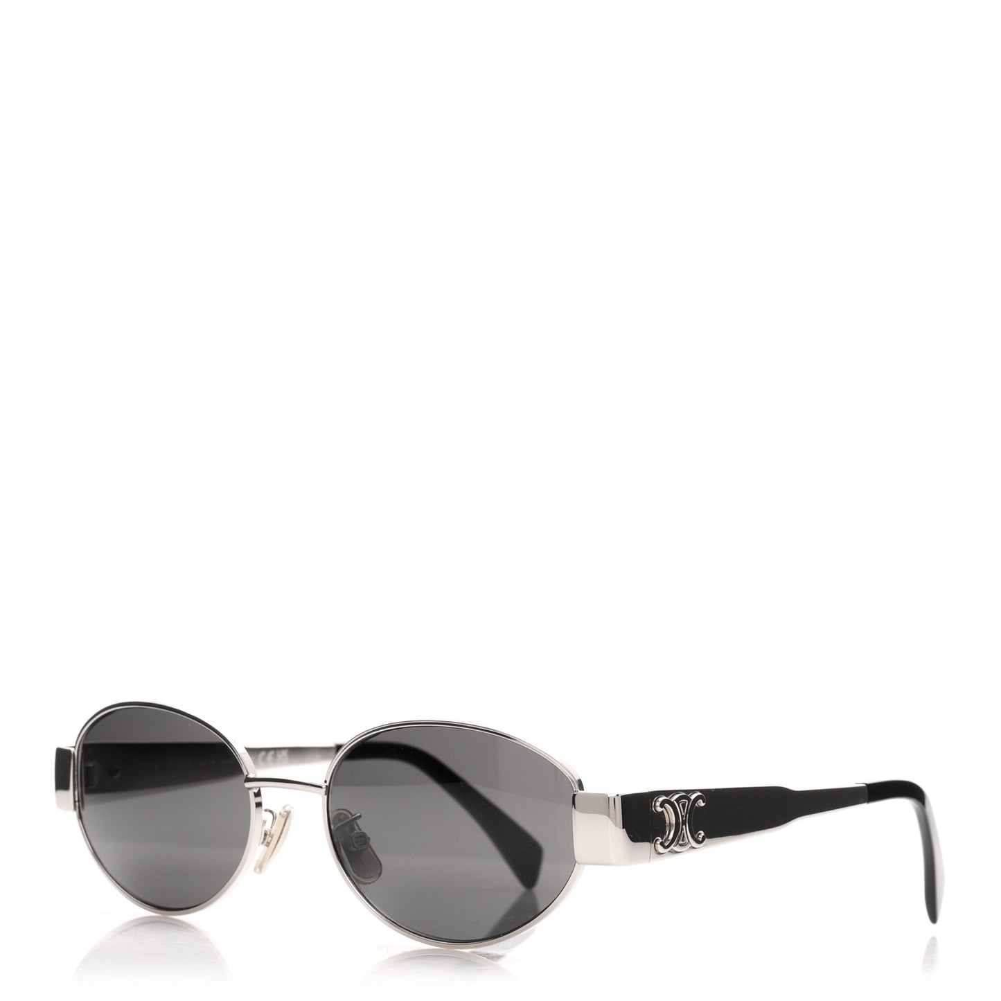 Metal Triomphe 01 Sunglasses CL40235U Silver Black