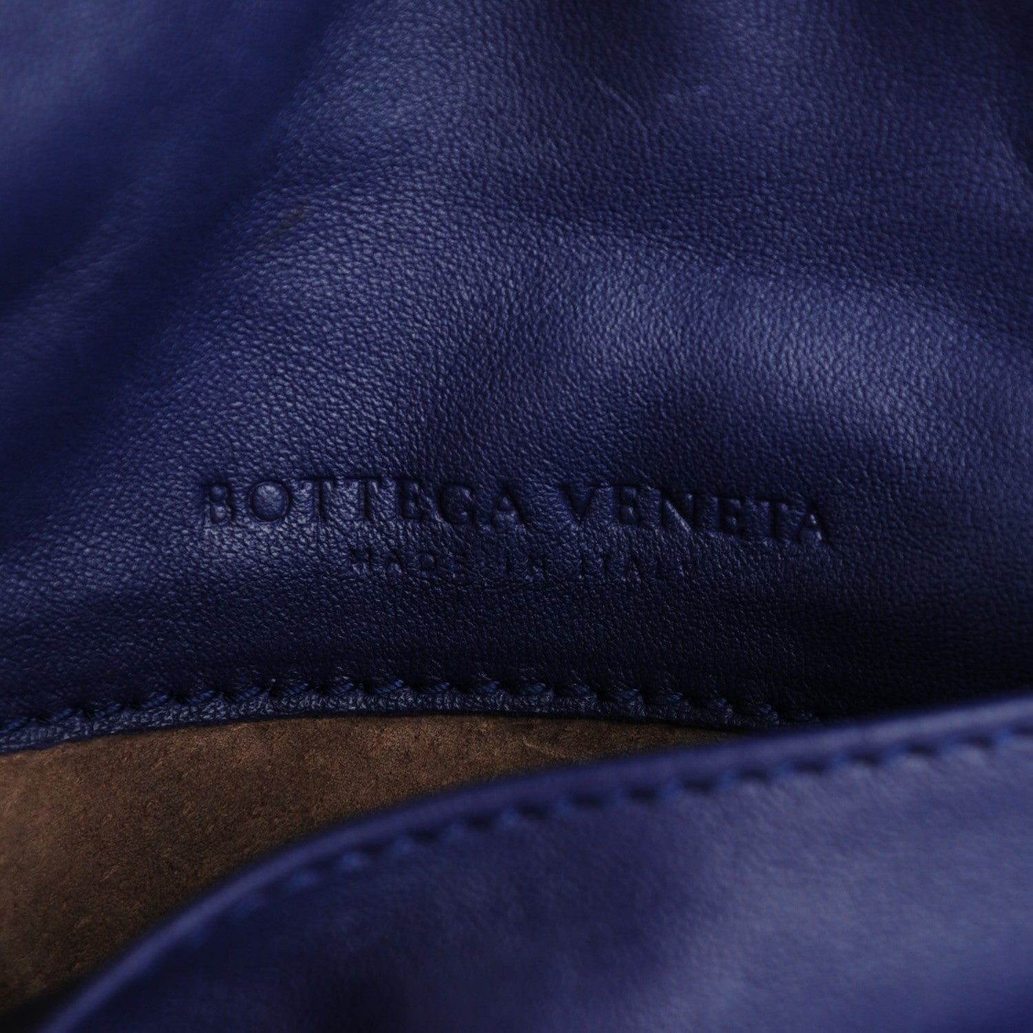 Bottega Veneta Nappa Intrecciato Messenger Bag Atlantic Blue 6 of 8
