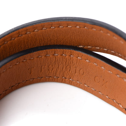 Hermes Epsom Rivale Double Tour Bracelet S Black 5 of 6
