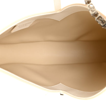 Givenchy Box Calfskin Small Cut Out Shoulder Bag Ivory 5 of 11