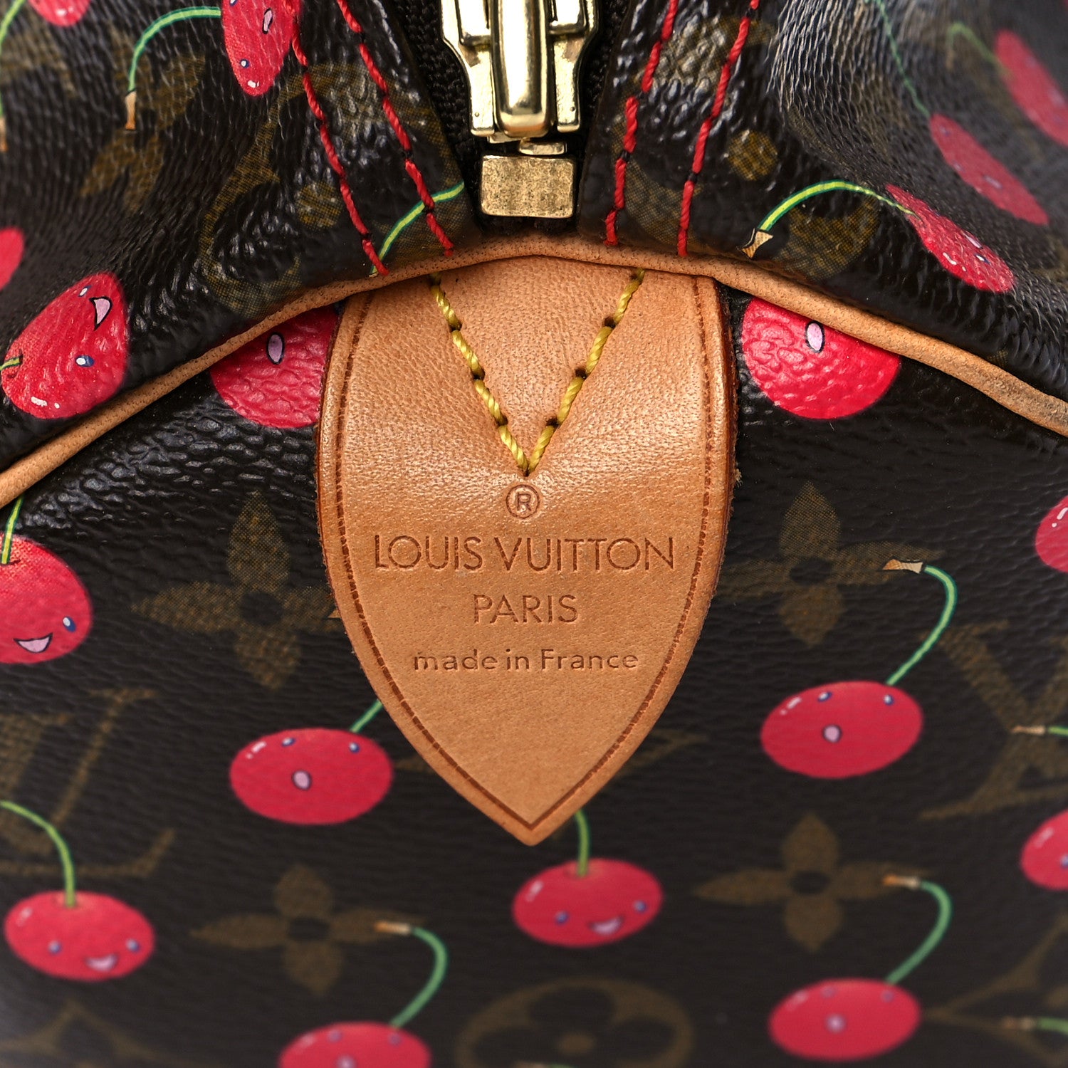 Louis Vuitton Monogram Cerises Speedy 25 6 of 11