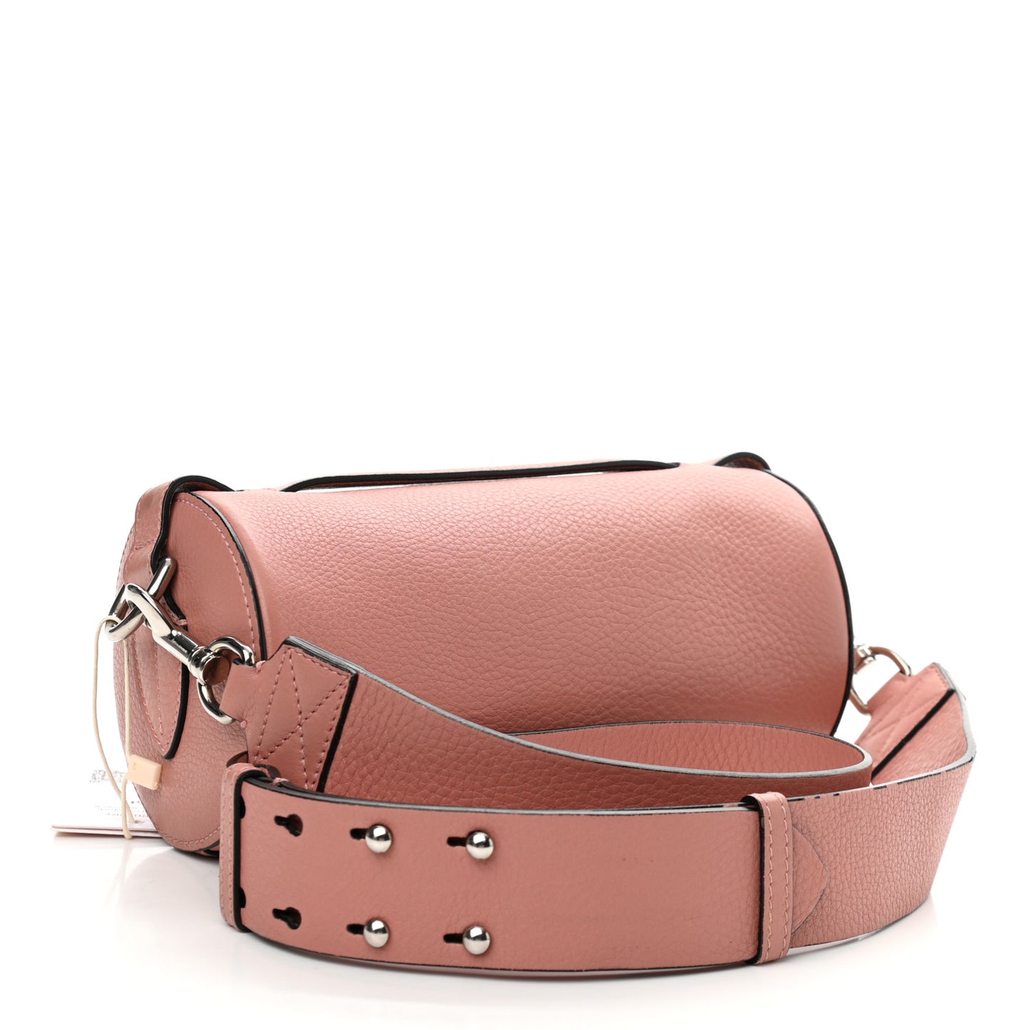 Calfskin The Barrel Bag Dusty Rose