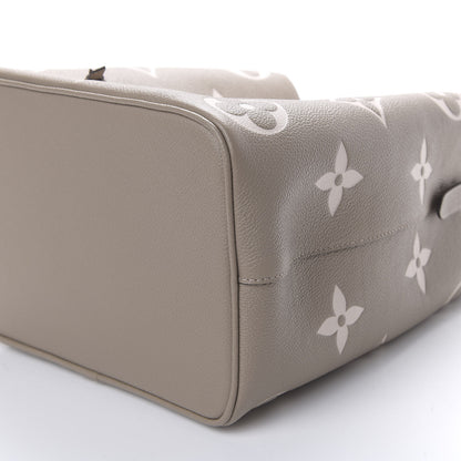 Louis Vuitton Empreinte Monogram Giant Neonoe MM Tourterelle Creme 8 of 9