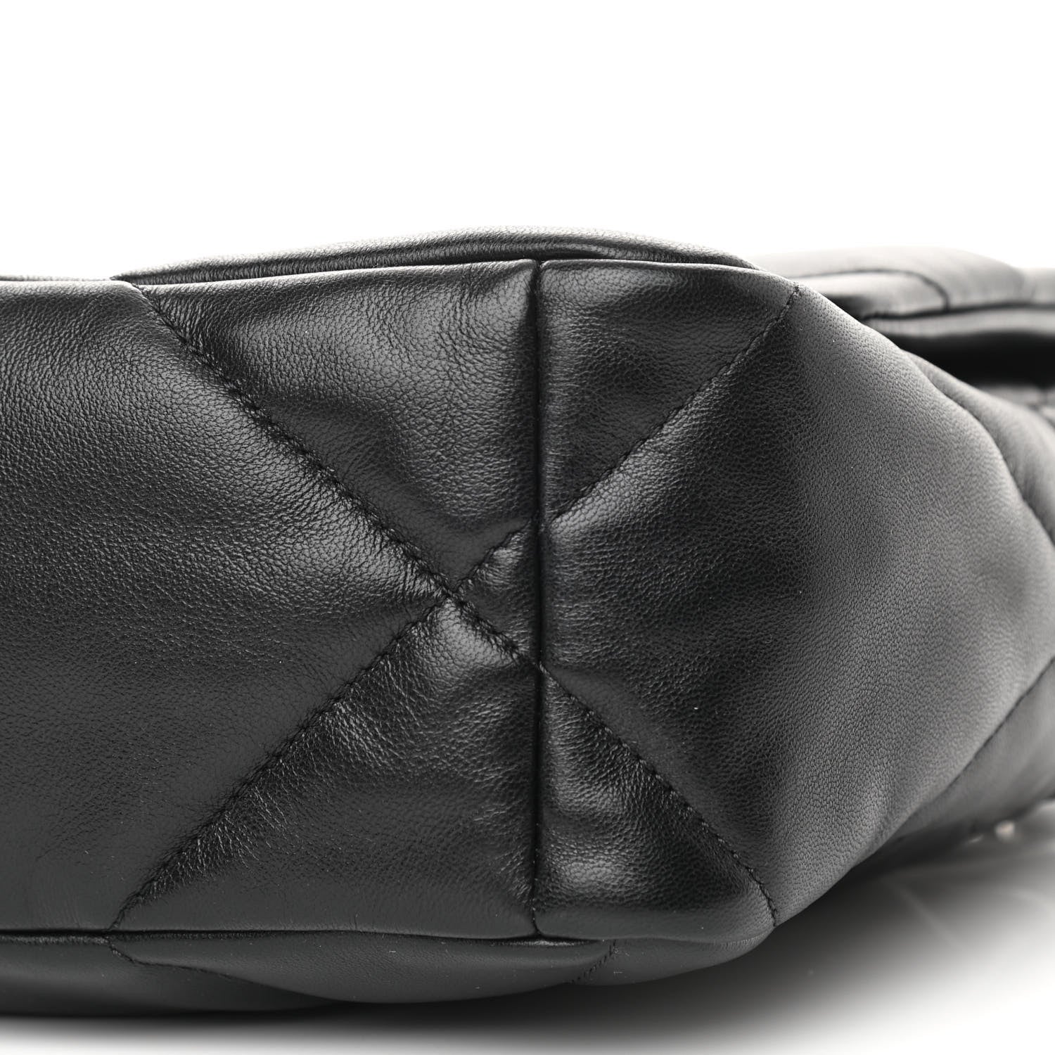 Chanel Lambskin Quilted Large Chanel 19 Flap Black 10 of 11