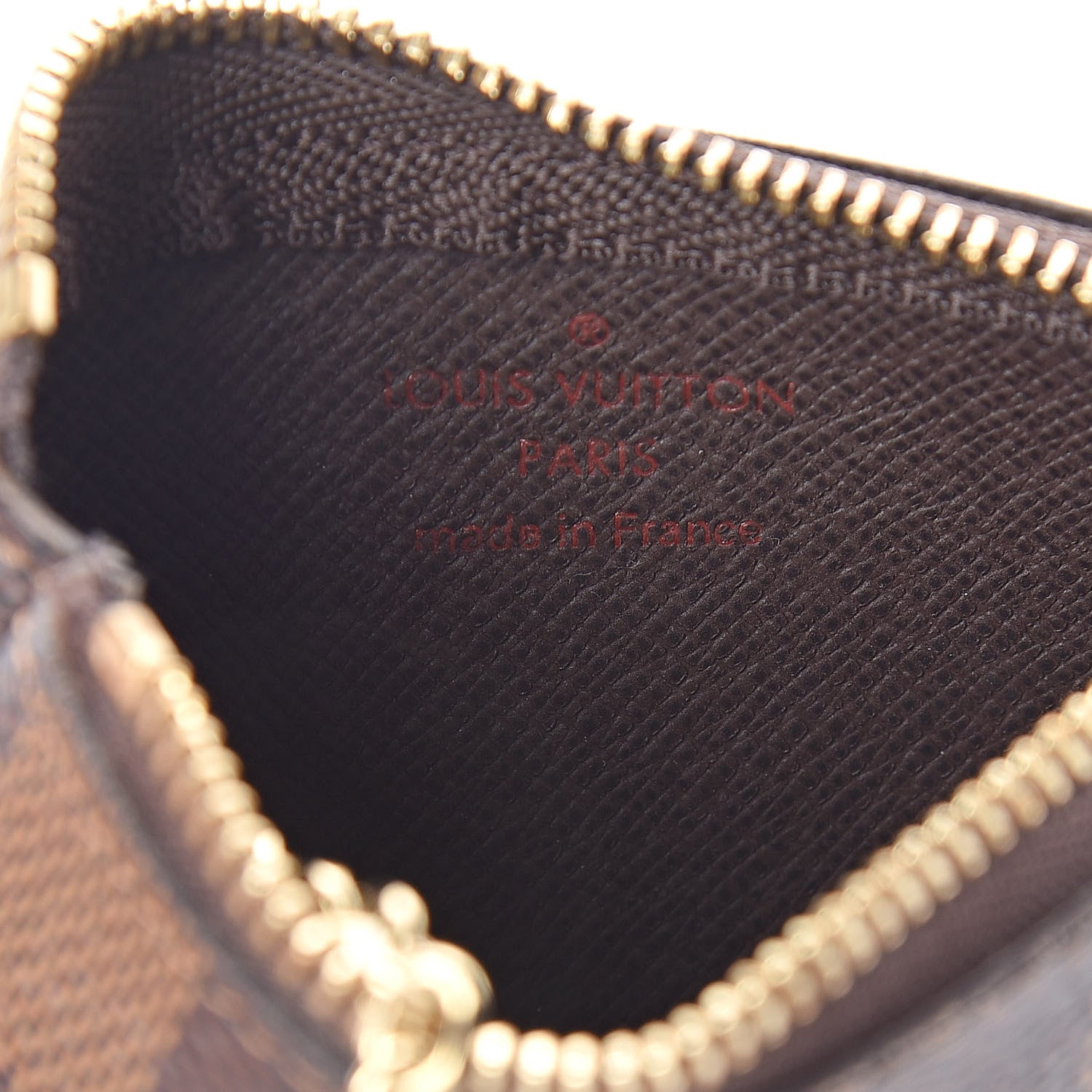 Louis Vuitton Damier Ebene Key Pouch 6 of 6