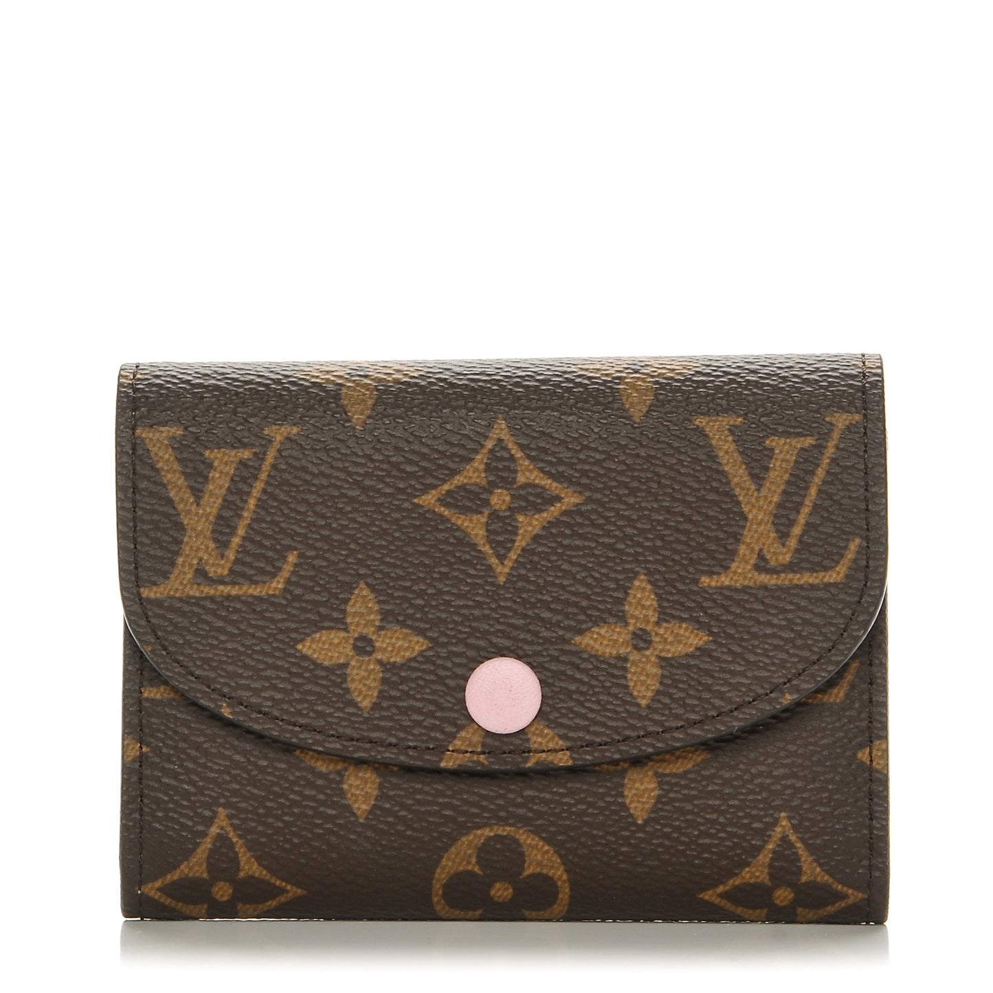 Monogram Rosalie Coin Purse Rose Ballerine