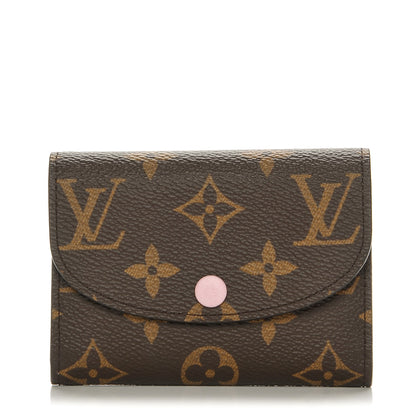 Louis Vuitton Monogram Rosalie Coin Purse Rose Ballerine 1 of 8