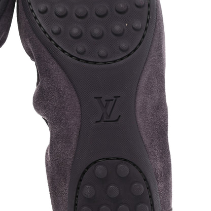 Louis Vuitton Suede Lovely Ballet Flats 37 Purple 6 of 8