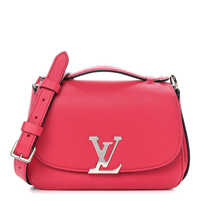 Louis Vuitton Grained Calfskin Vivienne NM Framboise 1 of 9