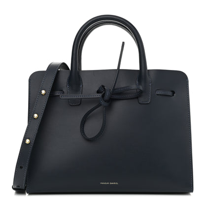 Mansur Gavriel Calfskin Mini Sun Bag Blu 1 of 19