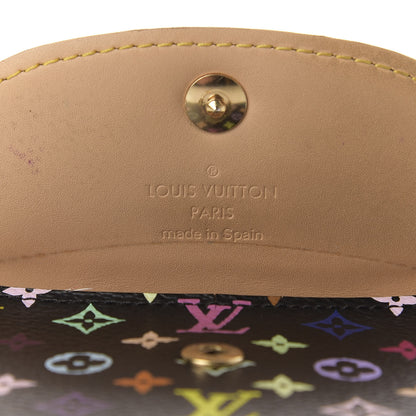 Louis Vuitton Monogram Multicolor Business Card Holder Black Grenade 6 of 8