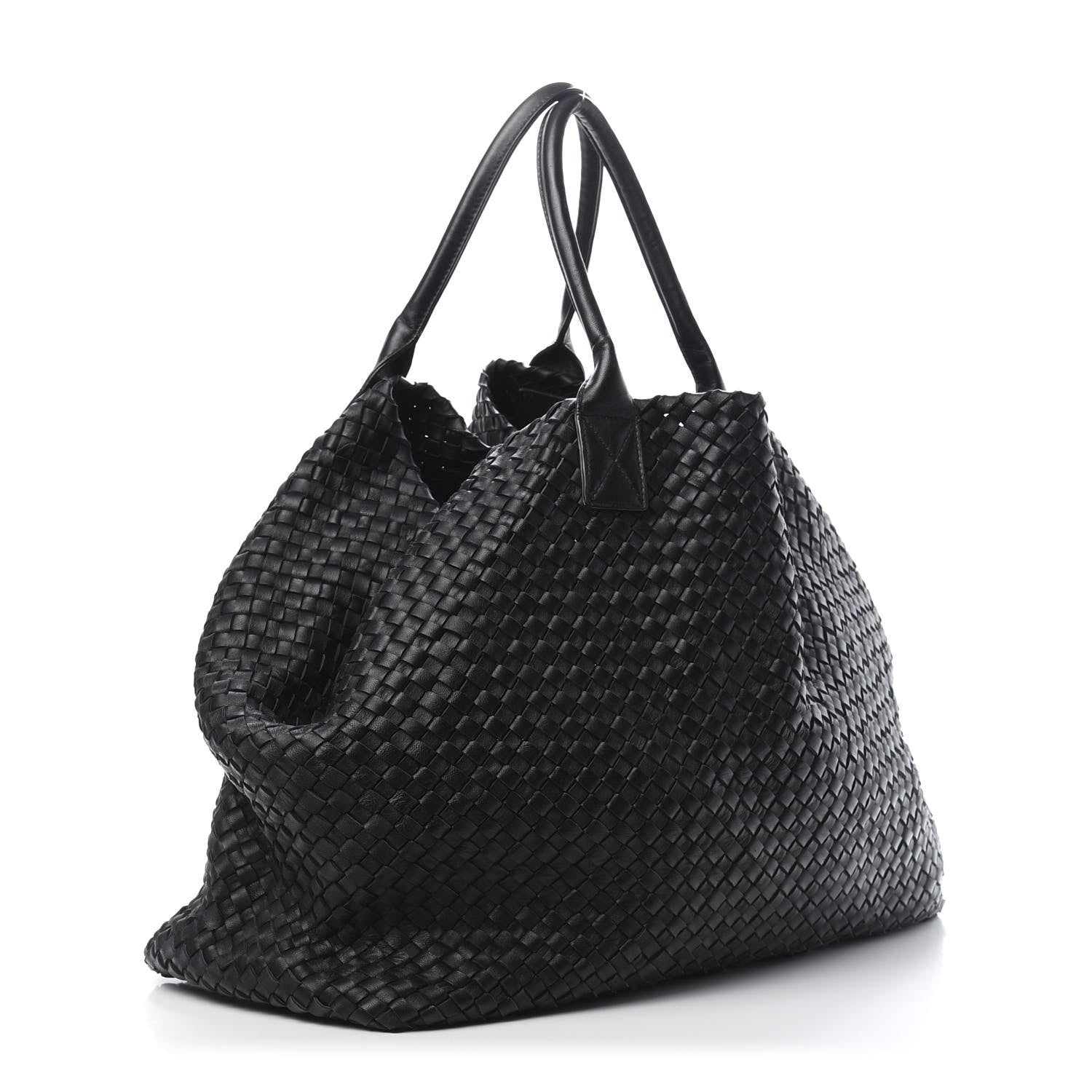 Bottega Veneta Nappa Intrecciato Cabat Black 4 of 13