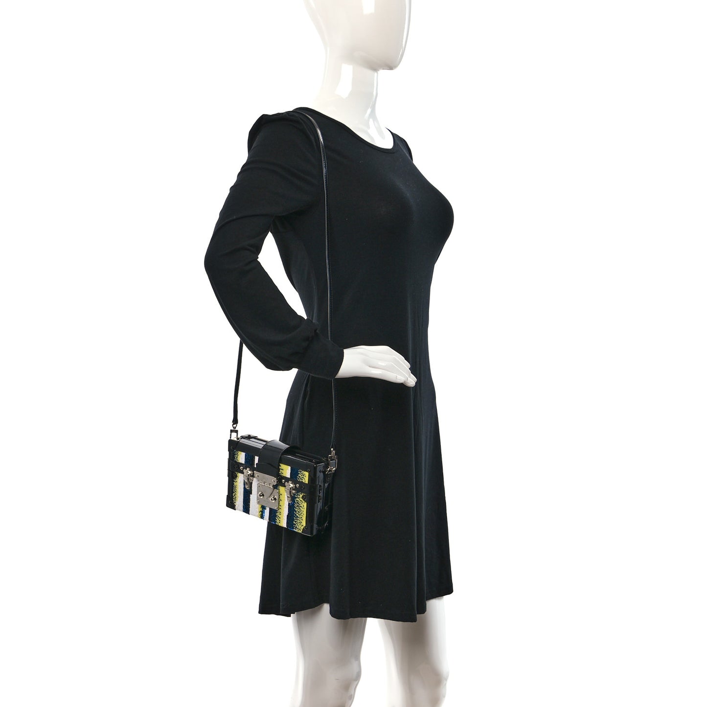 Sequins Vernis Petite Malle Black