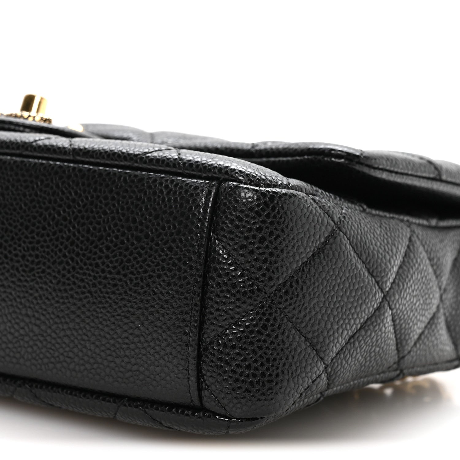 Chanel Grained Lambskin Quilted Small Flap Black 9 of 10