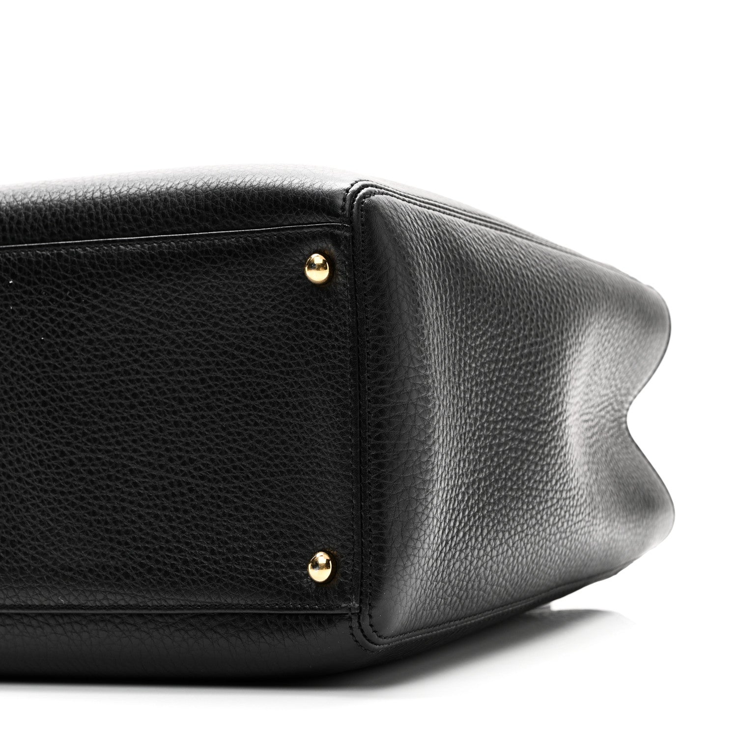Chanel Calfskin Cerf Executive Shopper Tote Black 10 of 10