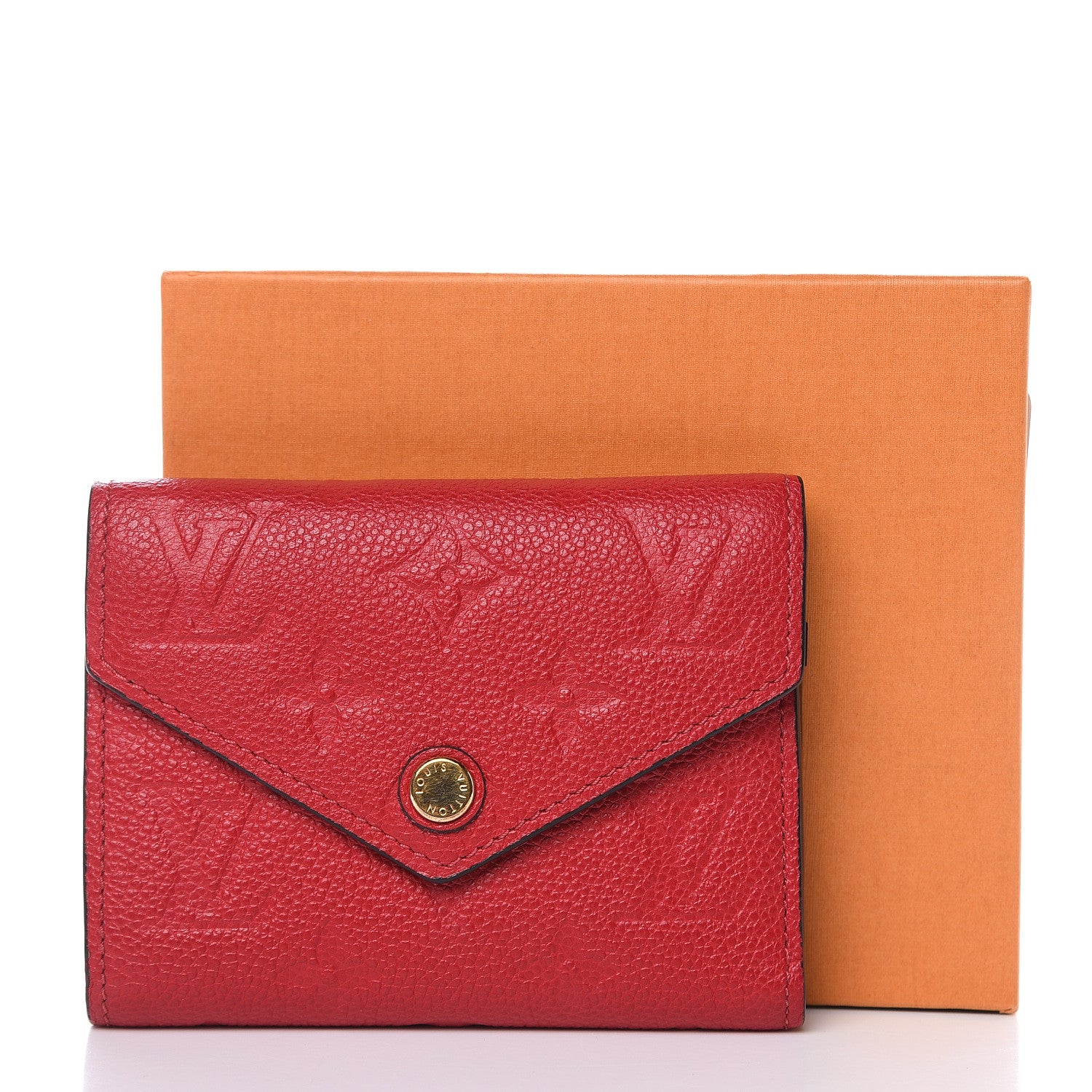 Louis Vuitton Empreinte Victorine Wallet Scarlet 9 of 9