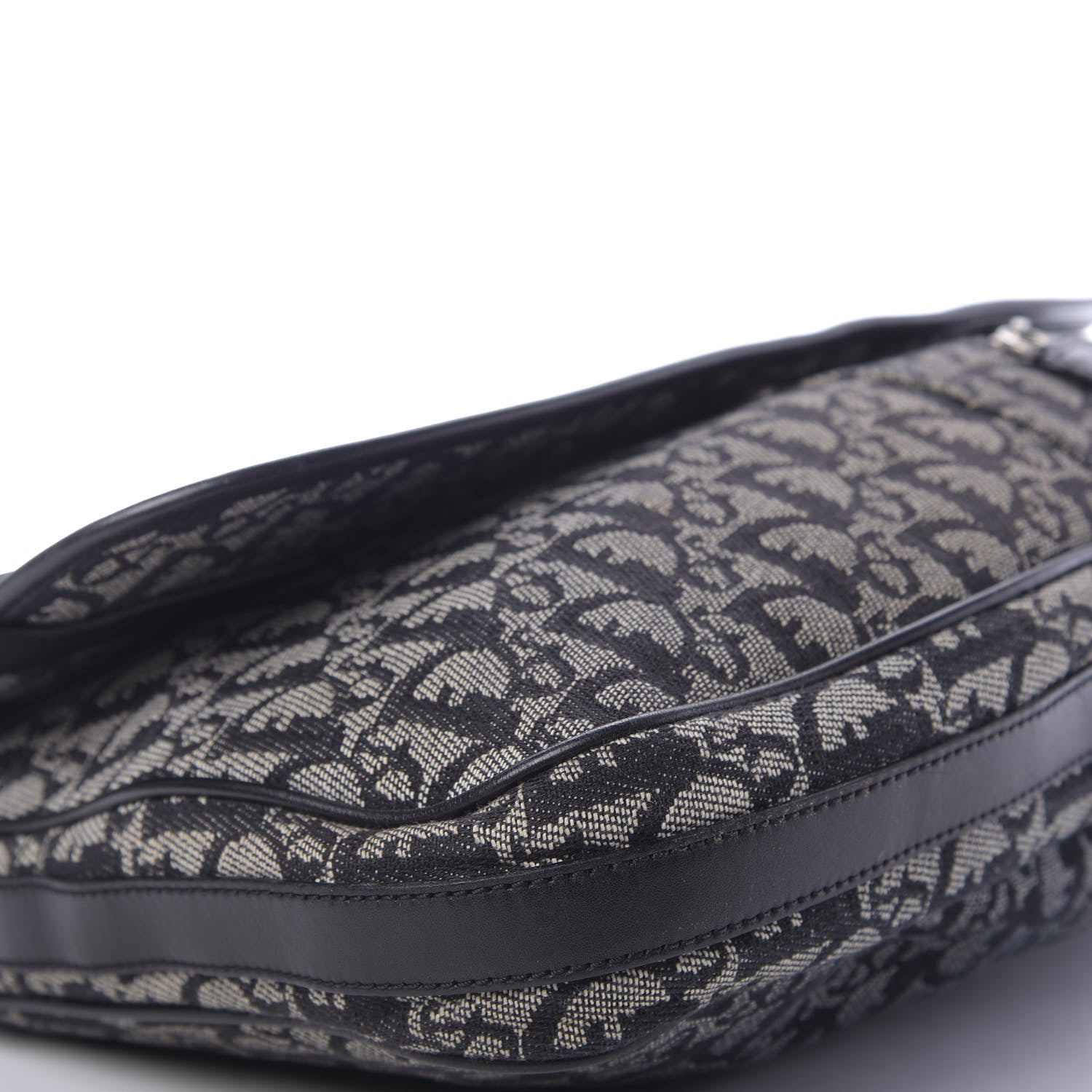 Christian Dior Monogram Flap Messenger Navy Blue 6 of 12