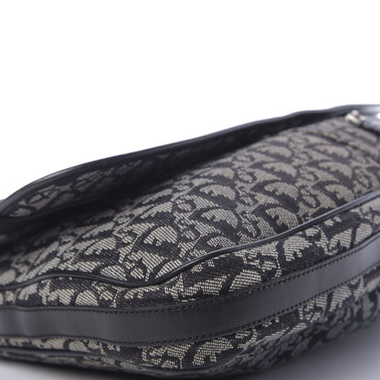 Christian Dior Monogram Flap Messenger Navy Blue 6 of 12