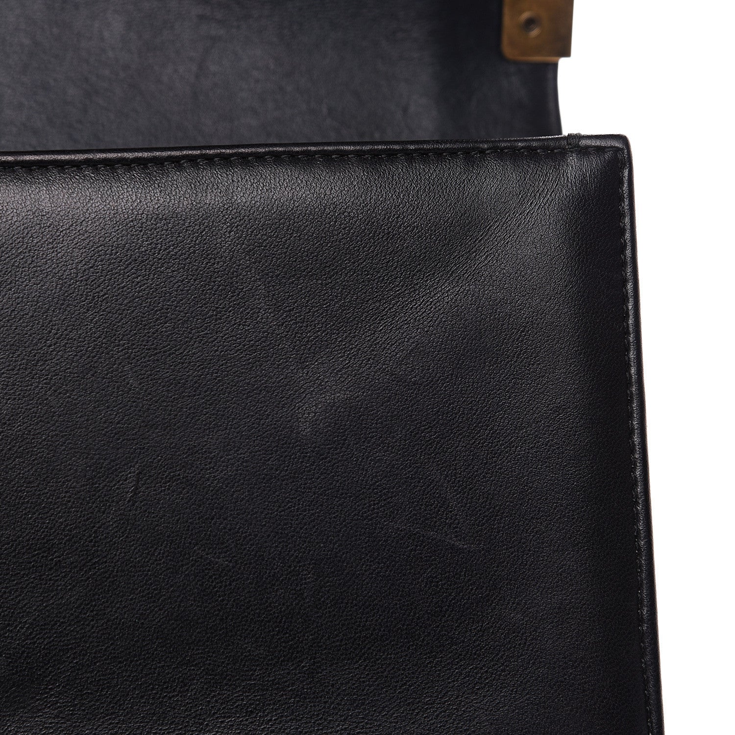 Chanel Lambskin Quilted Medium Boy Flap Black 10 of 14