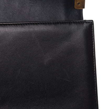 Chanel Lambskin Quilted Medium Boy Flap Black 10 of 14