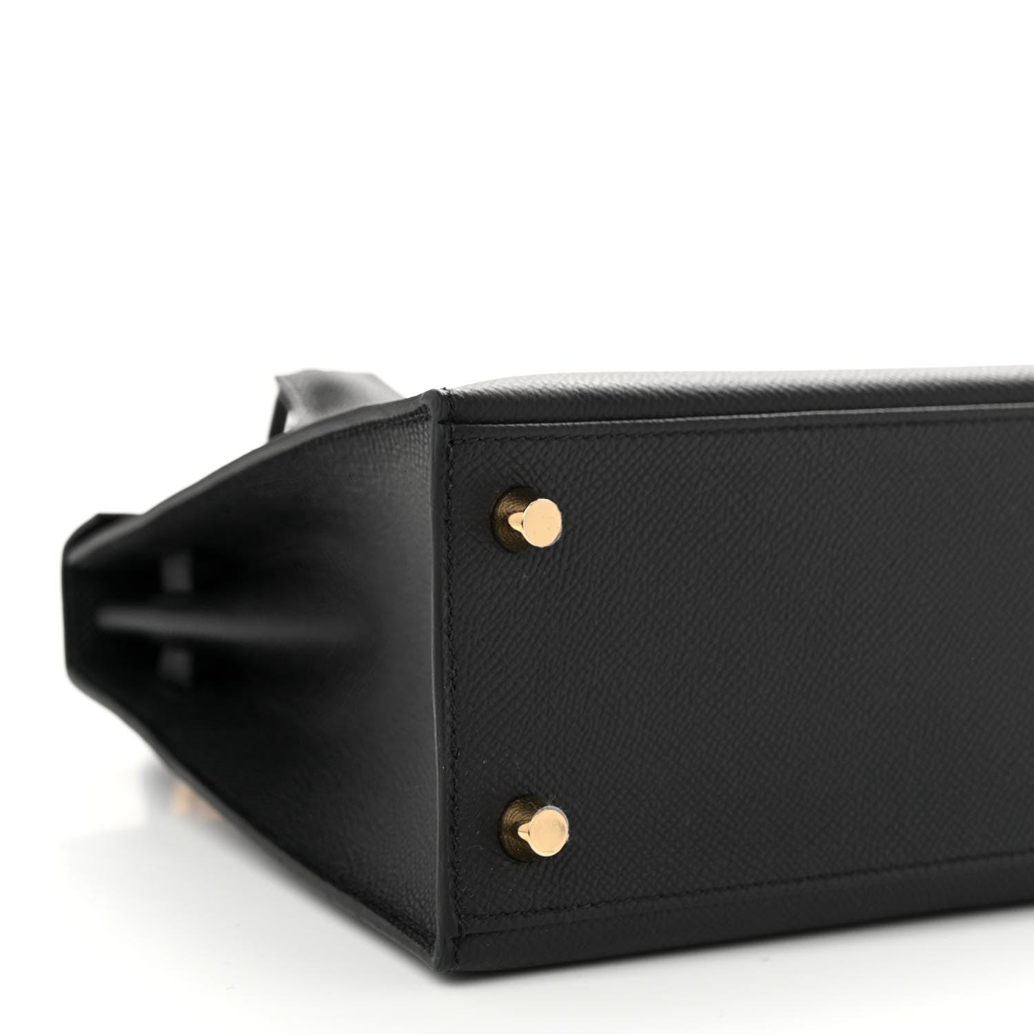 Hermes Epsom Kelly Sellier 25 Black 8 of 10