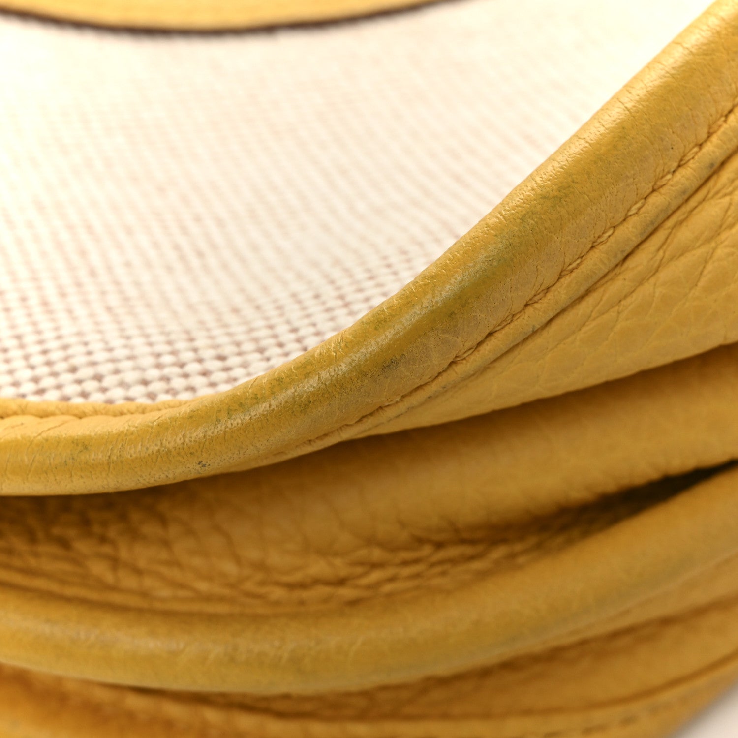 Hermes Toile Taurillon Clemence Evelyne III GM Jaune 14 of 14