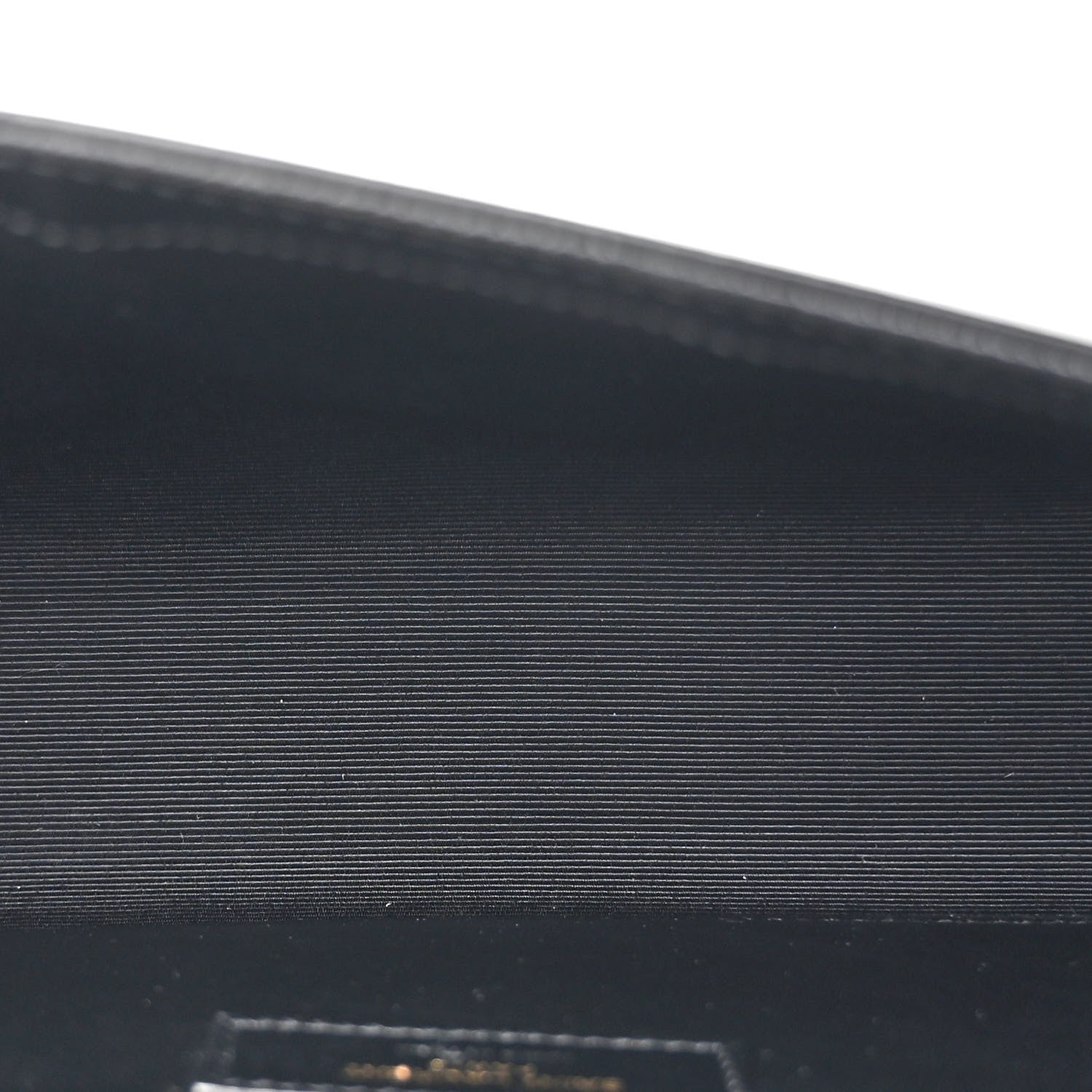 Saint Laurent Grain De Poudre Medium Classic Monogram Kate Satchel Black 5 of 11