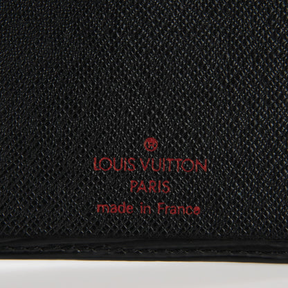 Louis Vuitton Epi Checkbook Organizer Black 6 of 7