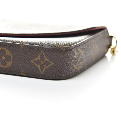 Louis Vuitton Monogram Pochette Felicie Chain Wallet Fuchsia 13 of 16