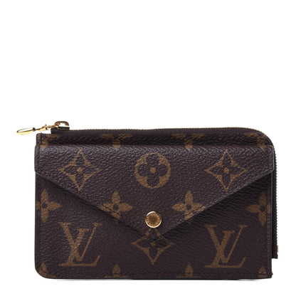 Louis Vuitton Monogram Recto Verso Card Holder Black 1 of 11