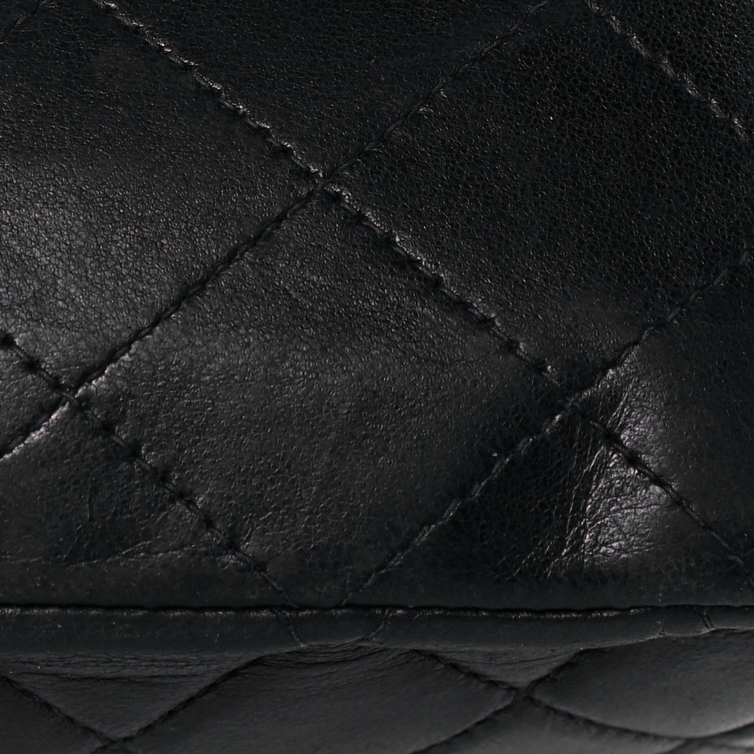 Chanel Lambskin Quilted Medium Double Flap Black 21 of 21