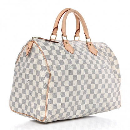 Louis Vuitton Damier Azur Speedy 35 3 of 13